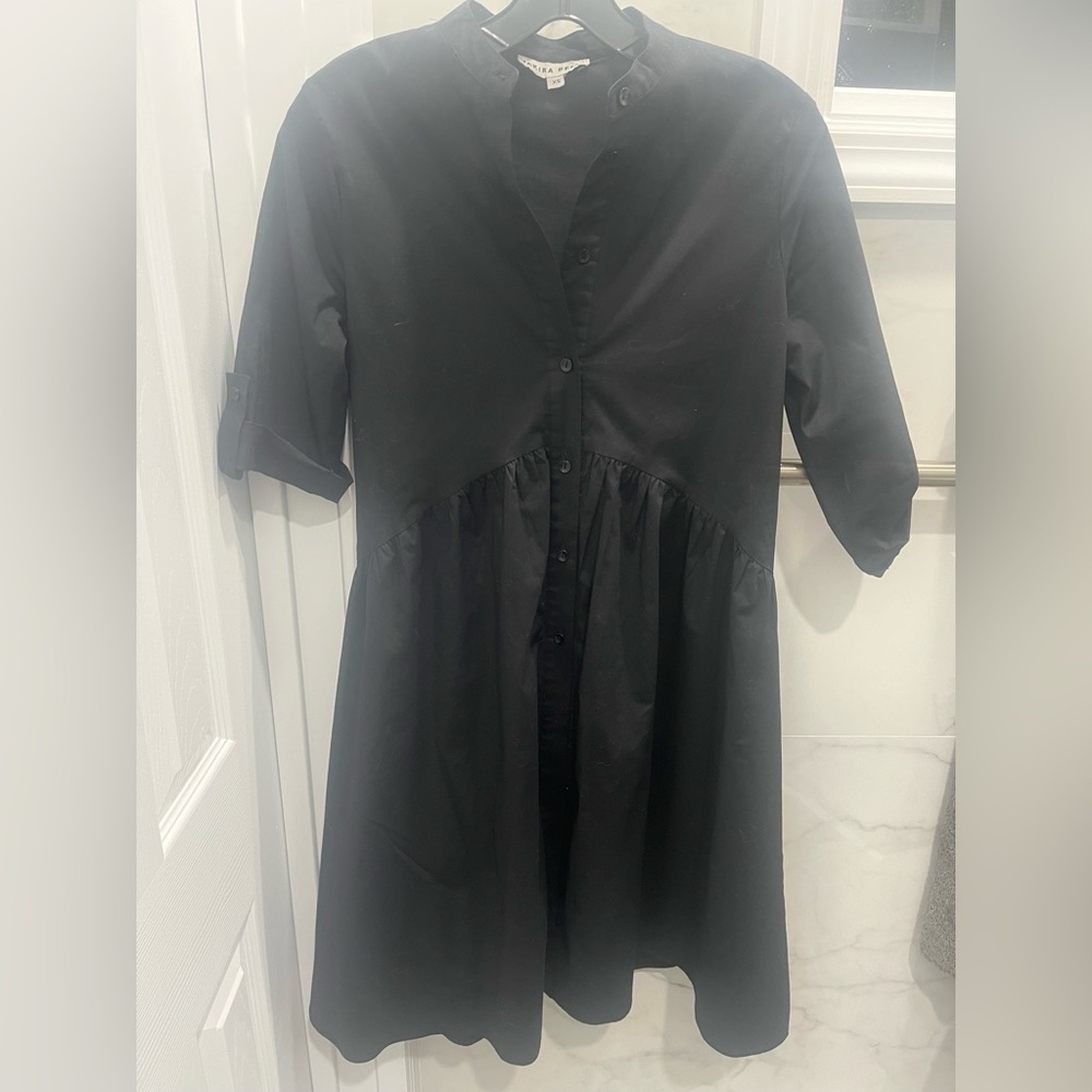 Yakira Bella Black Structured Dress (XS)